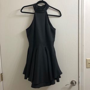 LuLus Dress Rehearsal Black Dress